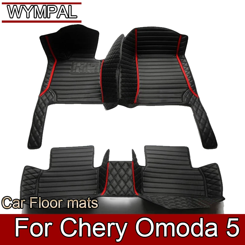 

Luxury Car Floor Mats For Chirey Chery Omoda 5 C5 Fownix FX 2022 2023 2024 Waterproof Pads Car Carpet Floor Mats Car Accessories