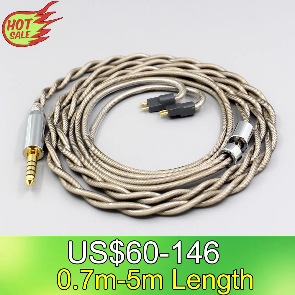 

Type6 756 core 7n Litz OCC Silver Plated Earphone Cable For Fitear To Go! 334 private c435 mh334 Jaben 111(F111) MH333 LN007816