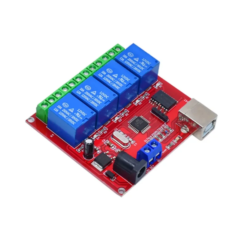 Programmable Relay Control Switch for Computer, Smart Home, PC Intelligent Controller, 1 Channel, 2 Channel, 4 Channel, 8 Channe