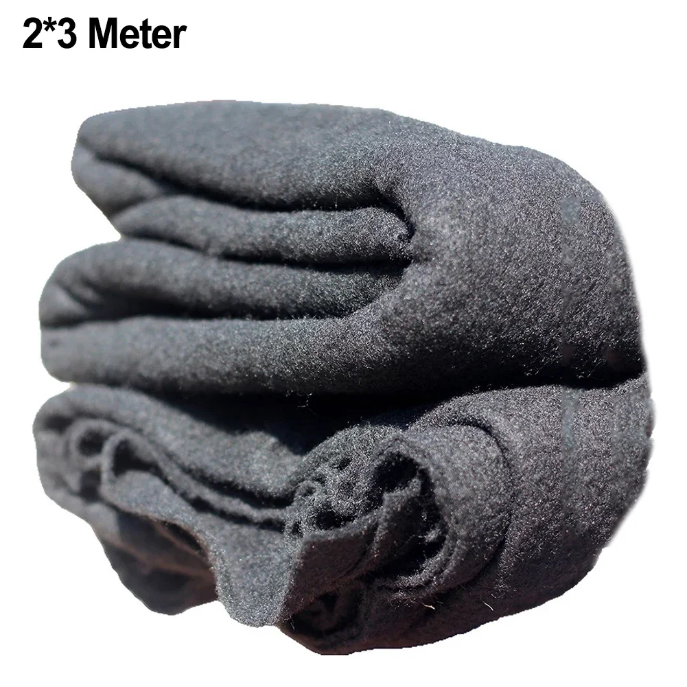 2X3M Pond Underlayment Easy Maintenance Pond Liner Outdoor Pond Barrier Versatile Pond Use Erosion Control Fabric