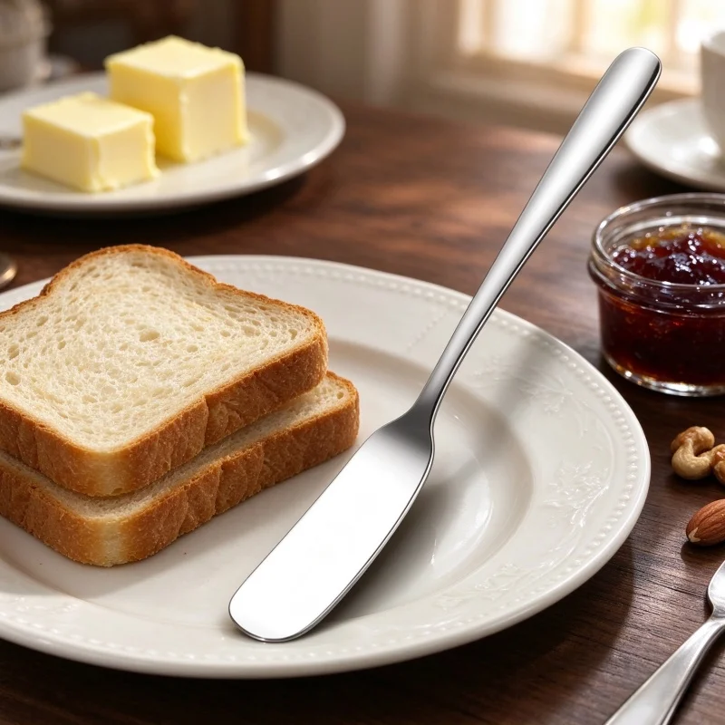 304 Stainless Steel Butter Knife Multifunctional Cheese Spreader Jam Cream Spatula Kitchen Toast Spread Tool