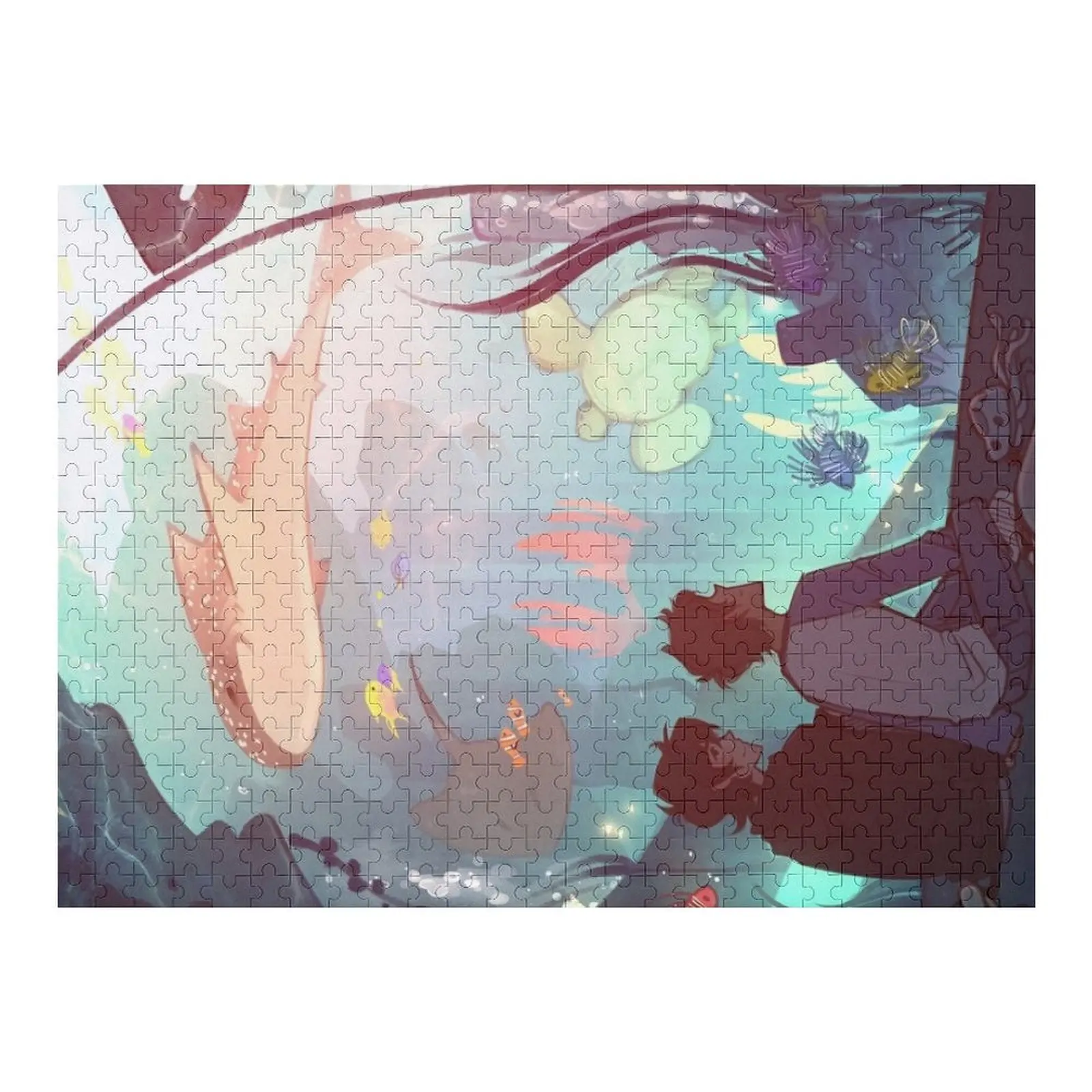 

Saltwater Room Jigsaw Puzzle Wood Adults Jigsaw Custom Customized Photo Puzzle