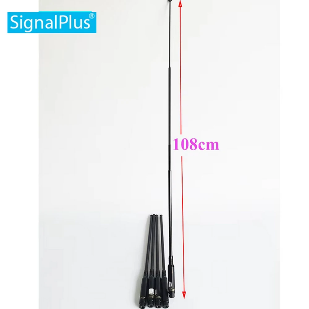 

Dual-Band Retractable UV Antenna for Two-Way Radios,SMA Male Connector,Compatible with 144MHz,430MHz,435MHz,VHF,and UHF-2pcs/lot