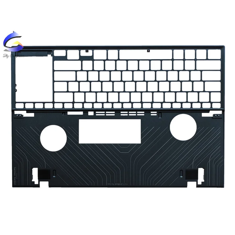 f  New For Asus UX582 UX582L Upper Case Palmrest Cover / Bottom Base 13N1-BYA0201