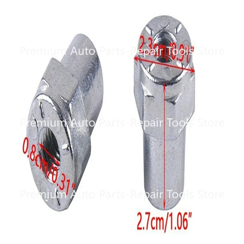 

Car Positive+ Negative Battery Posts Terminal Adapter Converter Connector 2PC