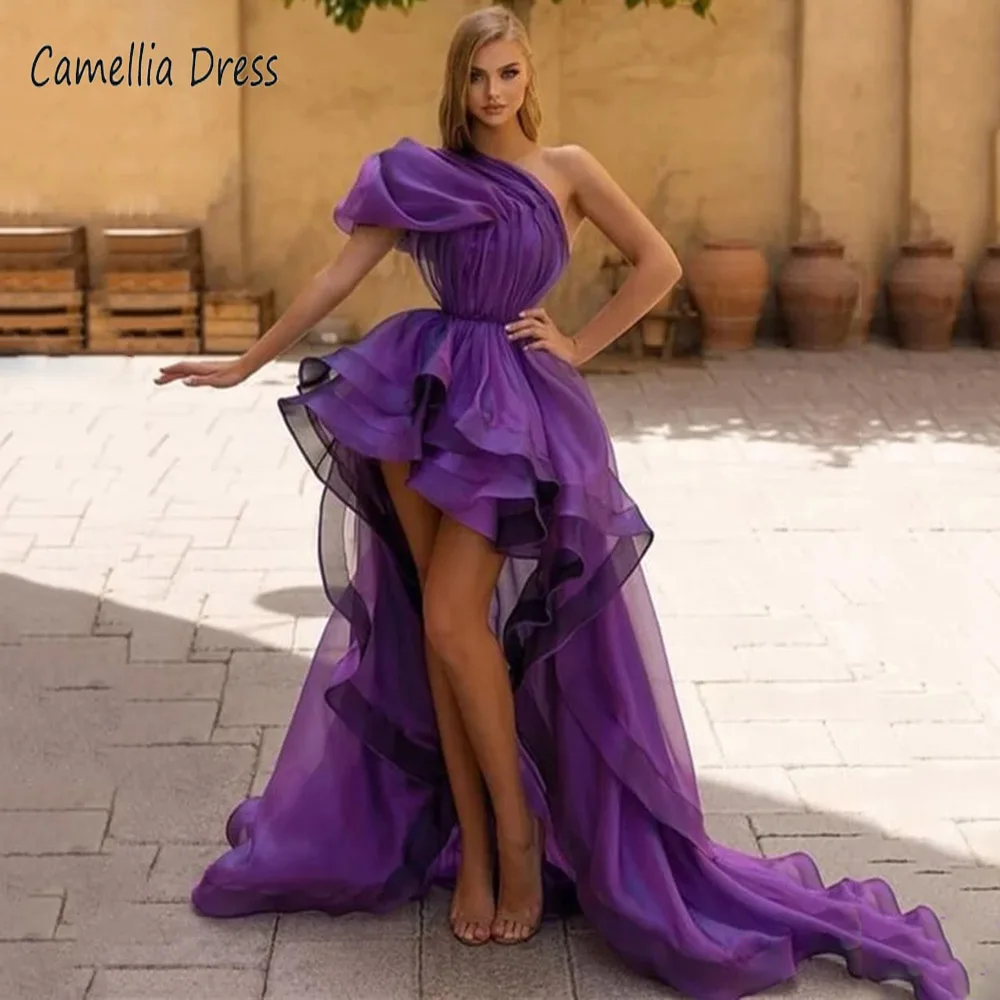 Seductive One Initiated Robe de Rhplissée pour femme, robe de soirée haute et basse, robe dos nu, robes à plusieurs niveaux, occasion formelle,