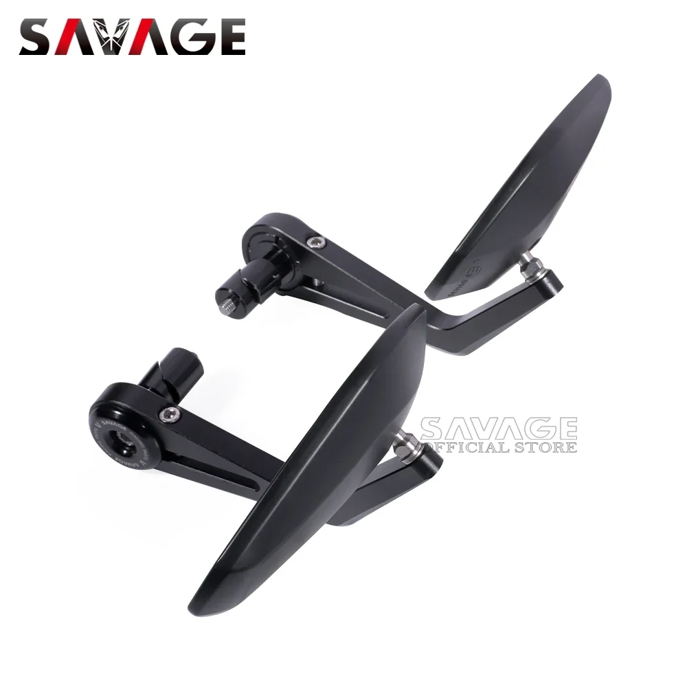 E9 Convex Handlebar End Rearview Mirror For Honda CB500 Hornet 500 CB750 Hornet 750 CB 125R 250R 300R 300F 500F 650F 650R 1000R