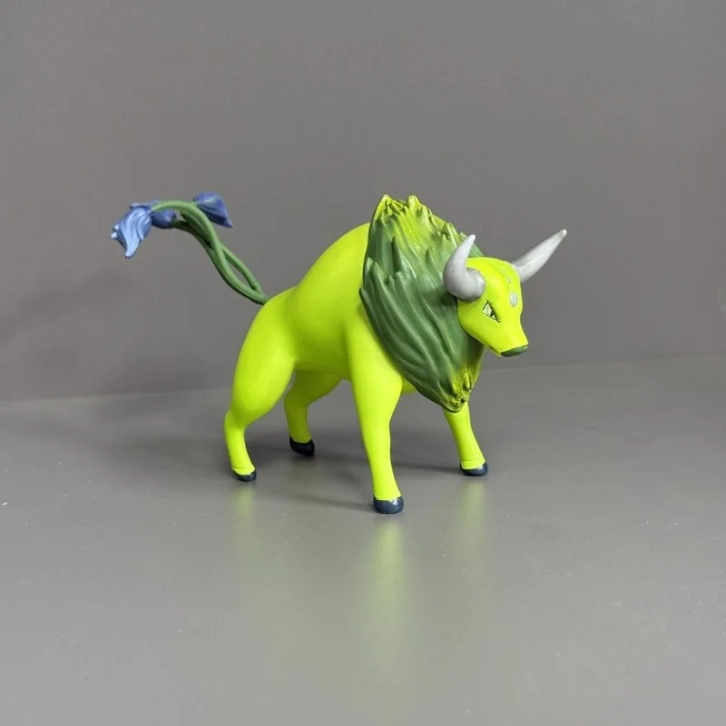 البوكيمون توروس تمثال عمل أرقام بولي كلوريد الفينيل تمثال سطح المكتب زخرفة جمع نموذج اللعب الهدايا لمحبي