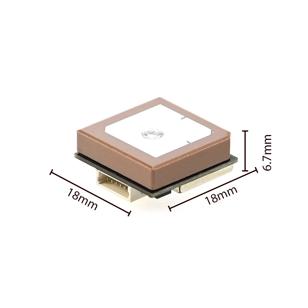 QUESCAN AN182 M10 20Hz GPS-Modul Kompass QMC5883L GPS GLONASS Galileo BeiDou für Drohne FPV INAV Ardupilot Betaflight GPS-Sensor – Detail 4