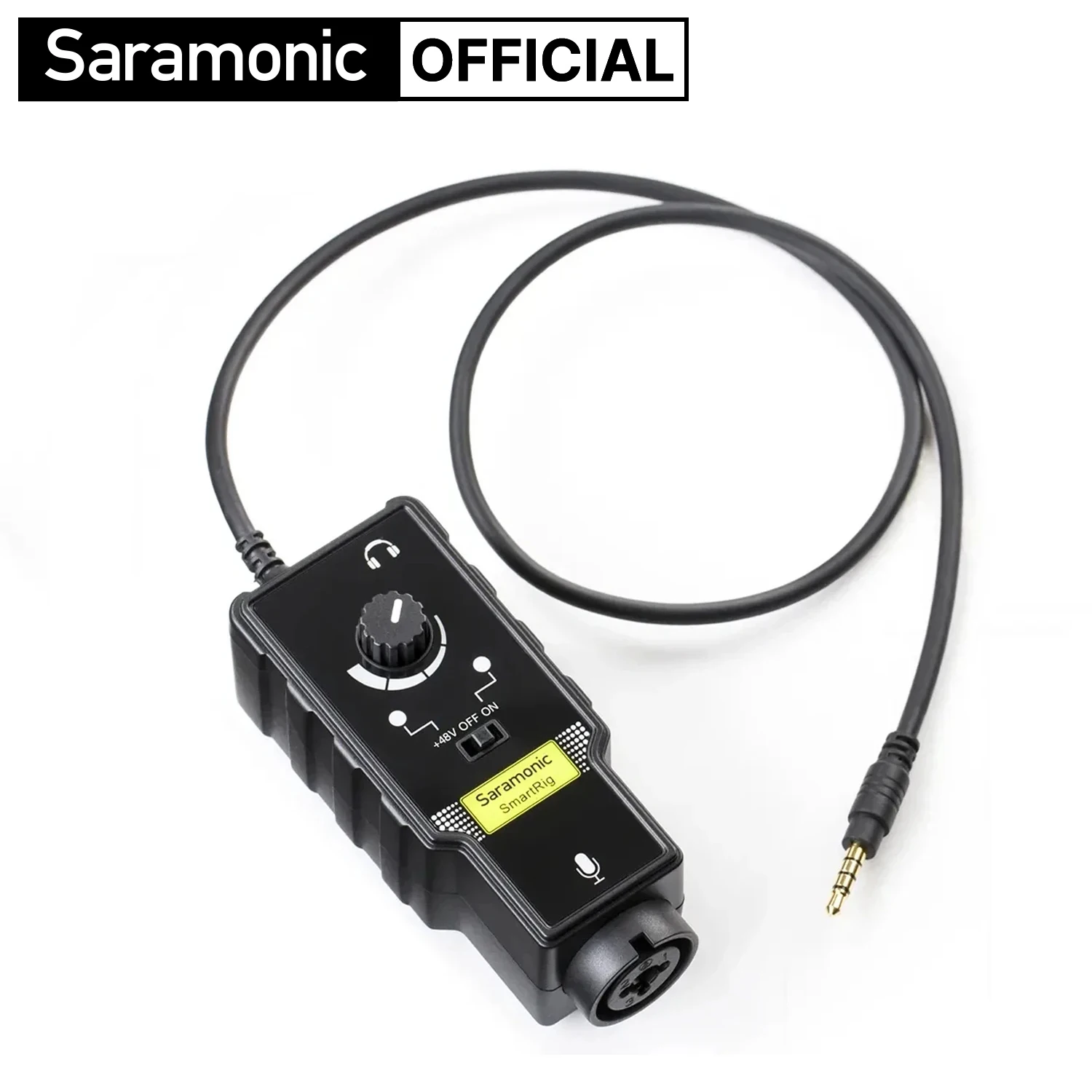 

Saramonic SmartRig II Professional Mic&Guitar Audio Interface Preamplifier Audio Adapter Mixer for iPhone iPad Android devices