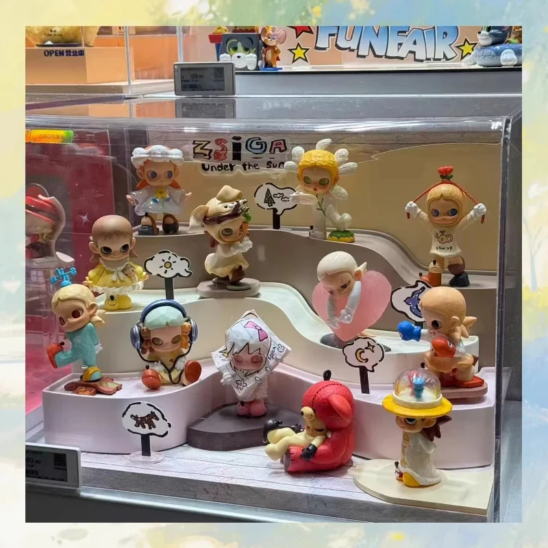 New POPMART Zsiga Under The Sun Series Figures Blind Box Trendy Collect Ornaments Toys Mystery Box Model Doll Birthday Gift view 3