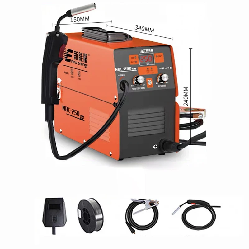 220V Small Household Electric Welding Machine Digital Display hHusehold DIY Welding Plate Welding