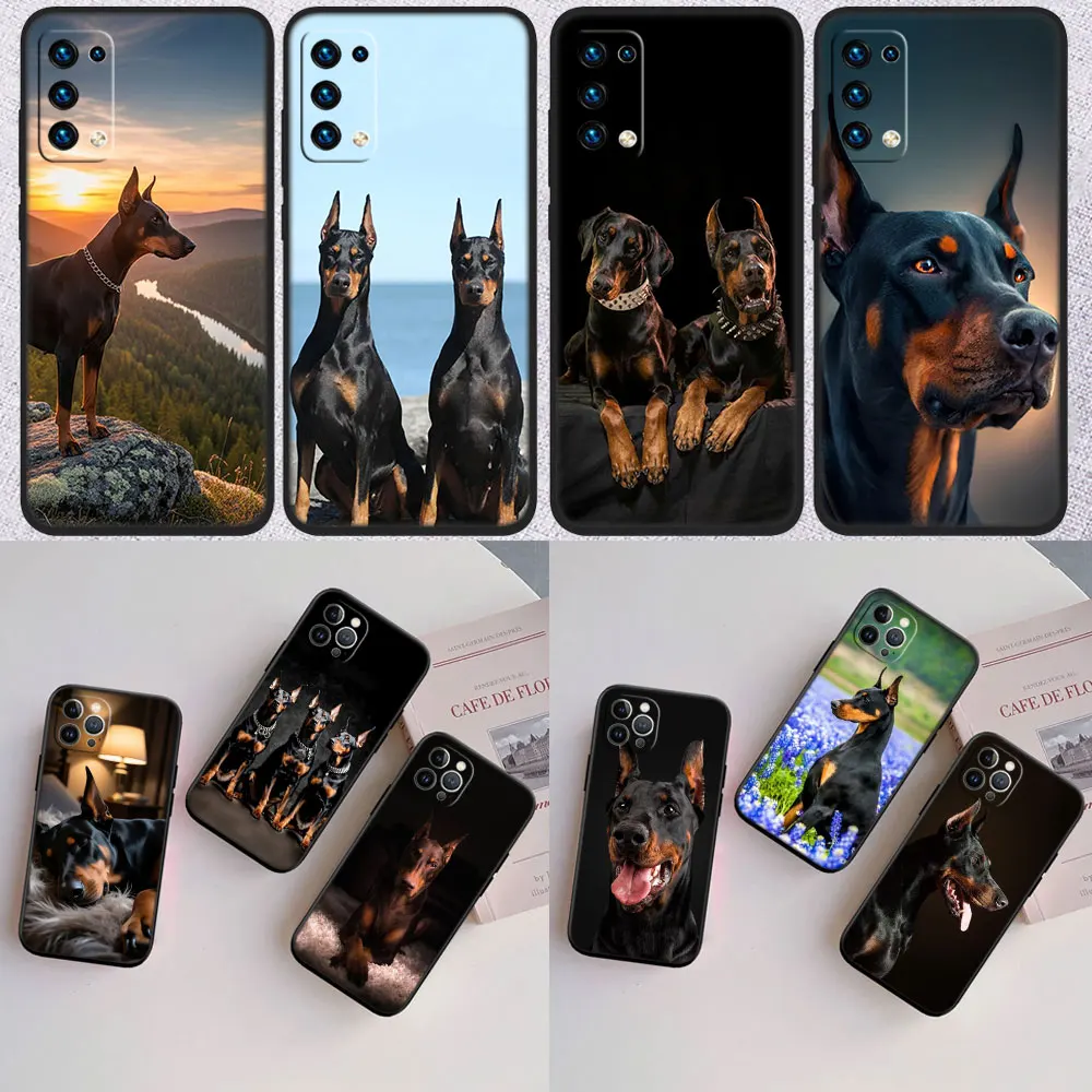 FX20 Доберман Новый высококачественный чехол для телефона Xiaomi Poco M4 M5 M6 M7 X3 X6 X7 F8 Ultra Pro GT NFC
