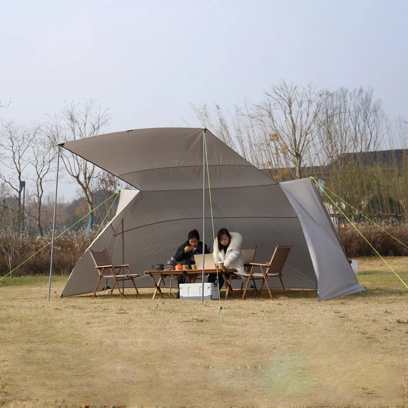 Toldo de acampada de lona para exteriores, tienda de refugio para venta al aire libre, gazebo Naturehike