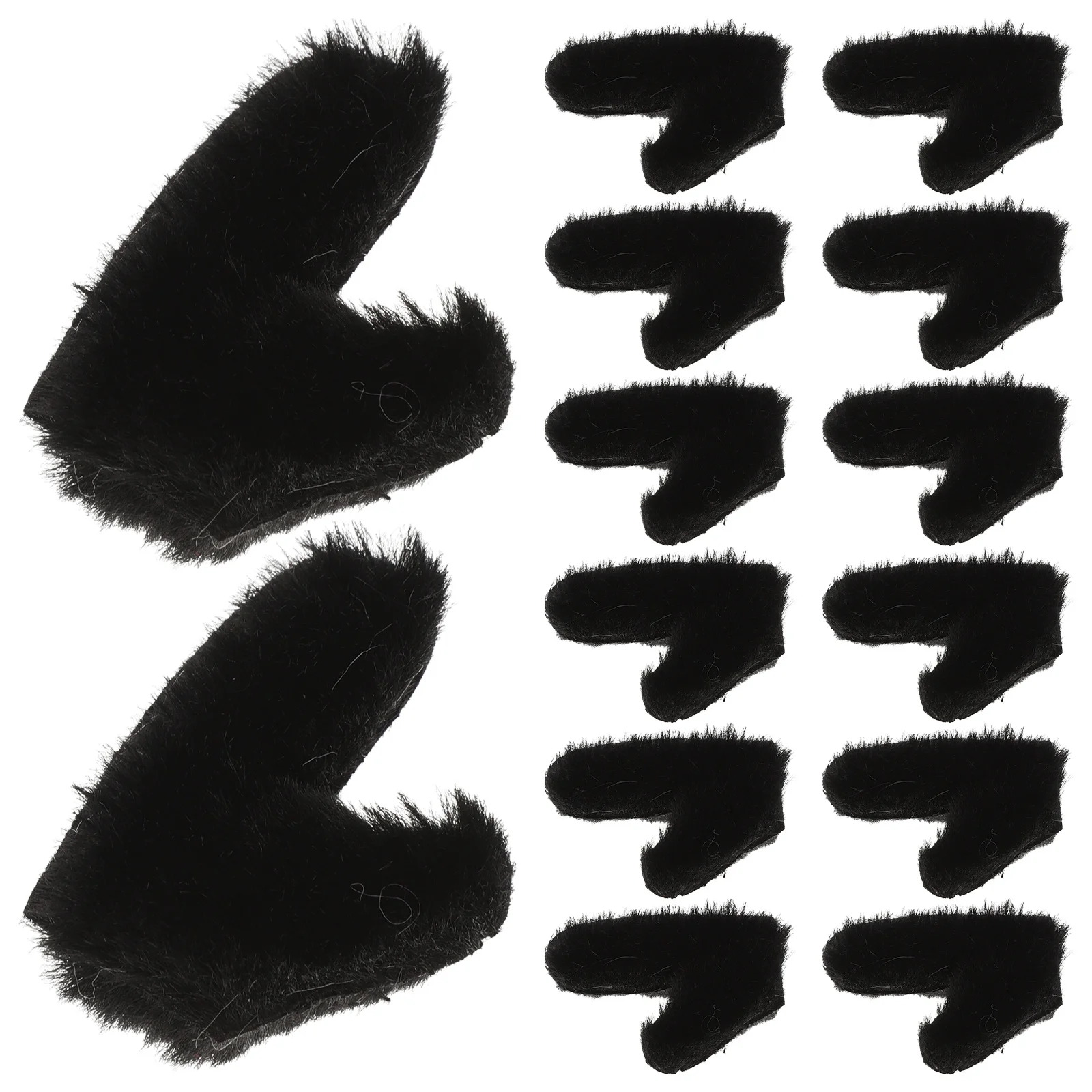 50Pcs Cloth Deer Horn Headband Making DIY Hair Accessories Materials Deer Antlers Christmas Supplies Antler Decor