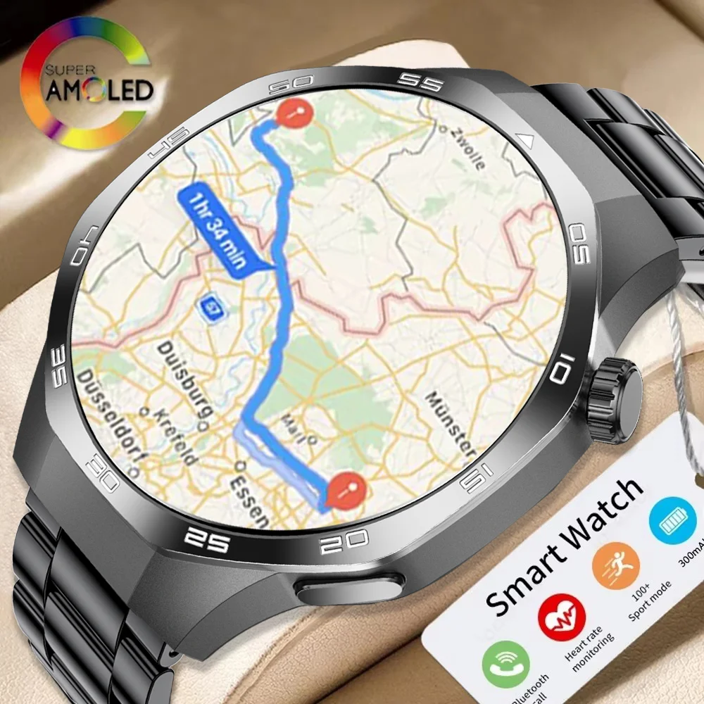 

DAORKOW NEW Watch 5 PRO Smartwatch GPS Motion Trajectory HD Screen Bluetooth Call Men Smart Watch Outdoor Sport Watches Men