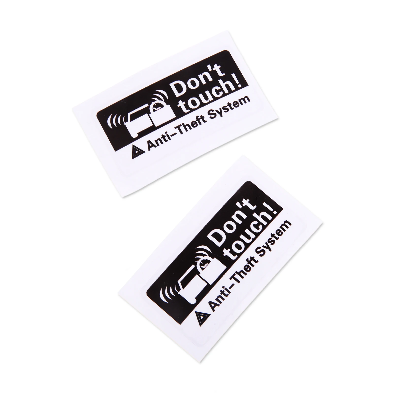 Don\'t Touch Anti-Theft Alarm System Sticker Reflective Vinyl Warning Lable Car Decals Bike Car Styling For Scooter Motorcycle