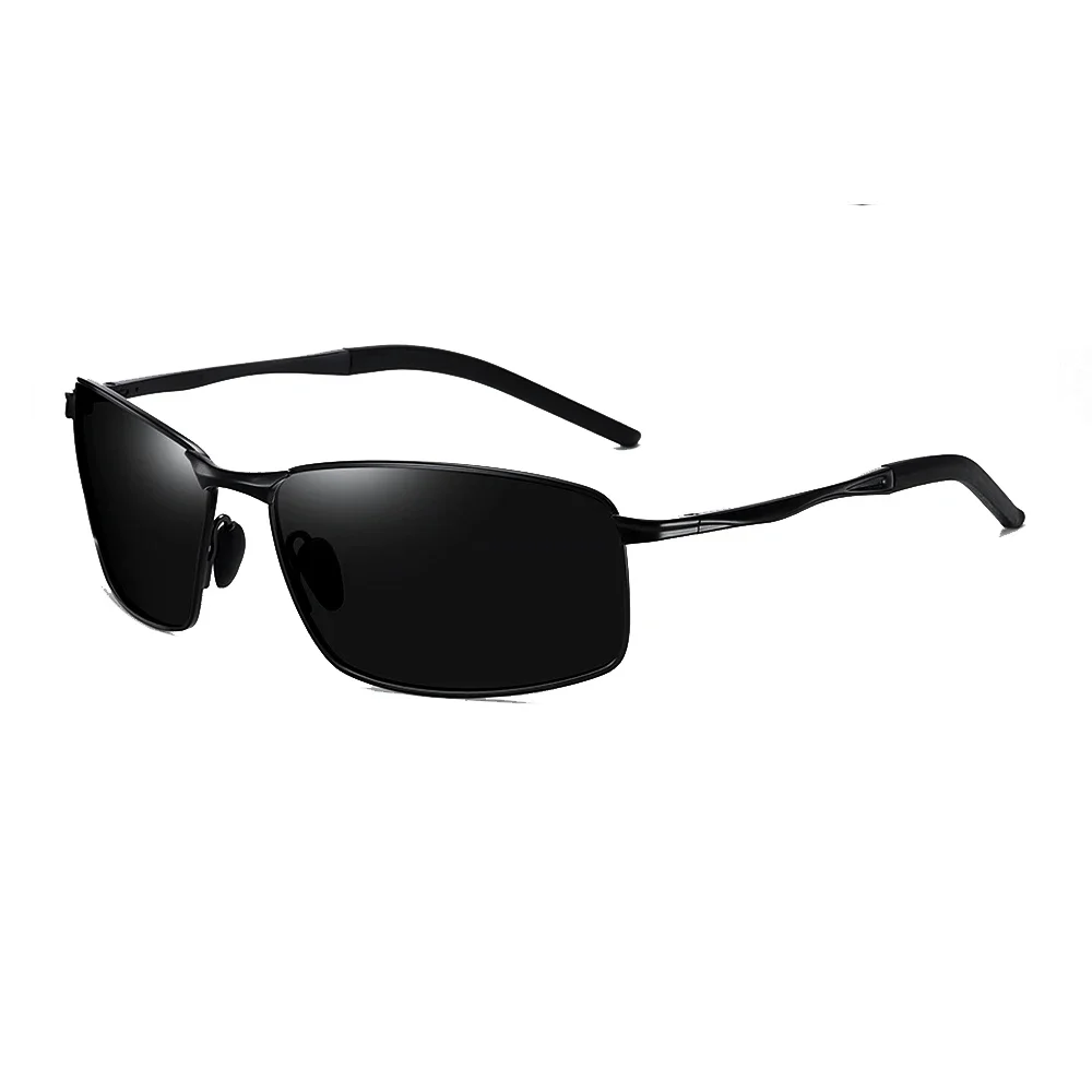 

High-end Rectangule Driver Sun Glasses Polarized Mirror Sunglasses Men