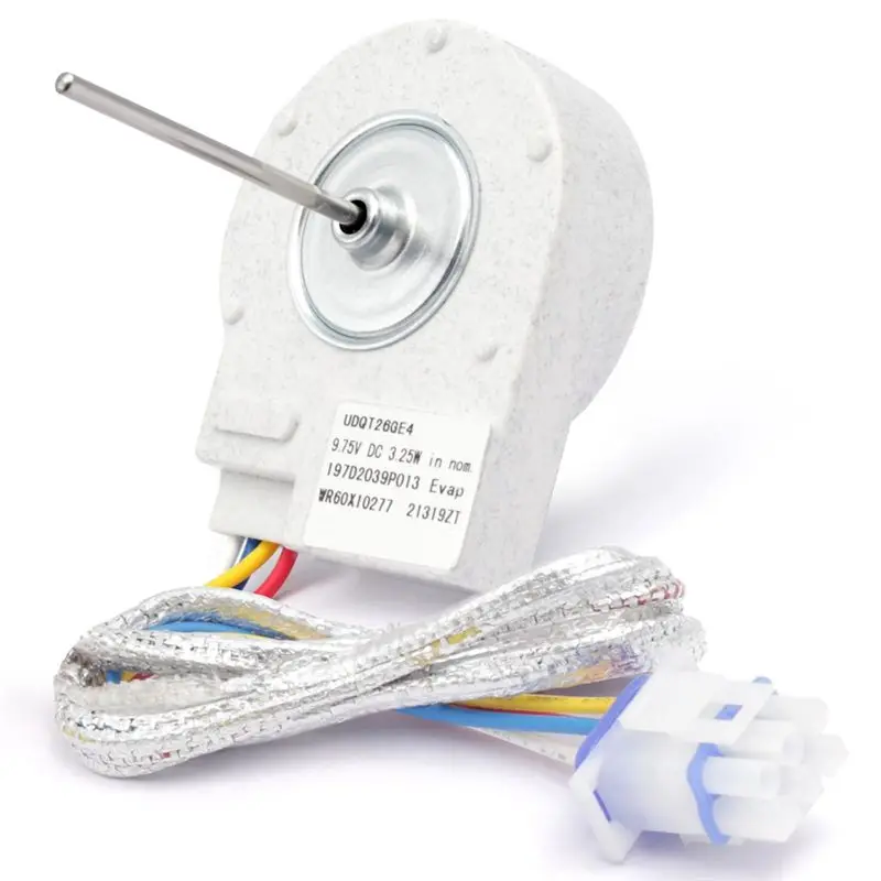 Gen Basic WR60X10277 Upgraded Refrigerator Evaporator Fan Motor Replacement For GE Fridge Freezer Evap Replace Parts 197D2039P01