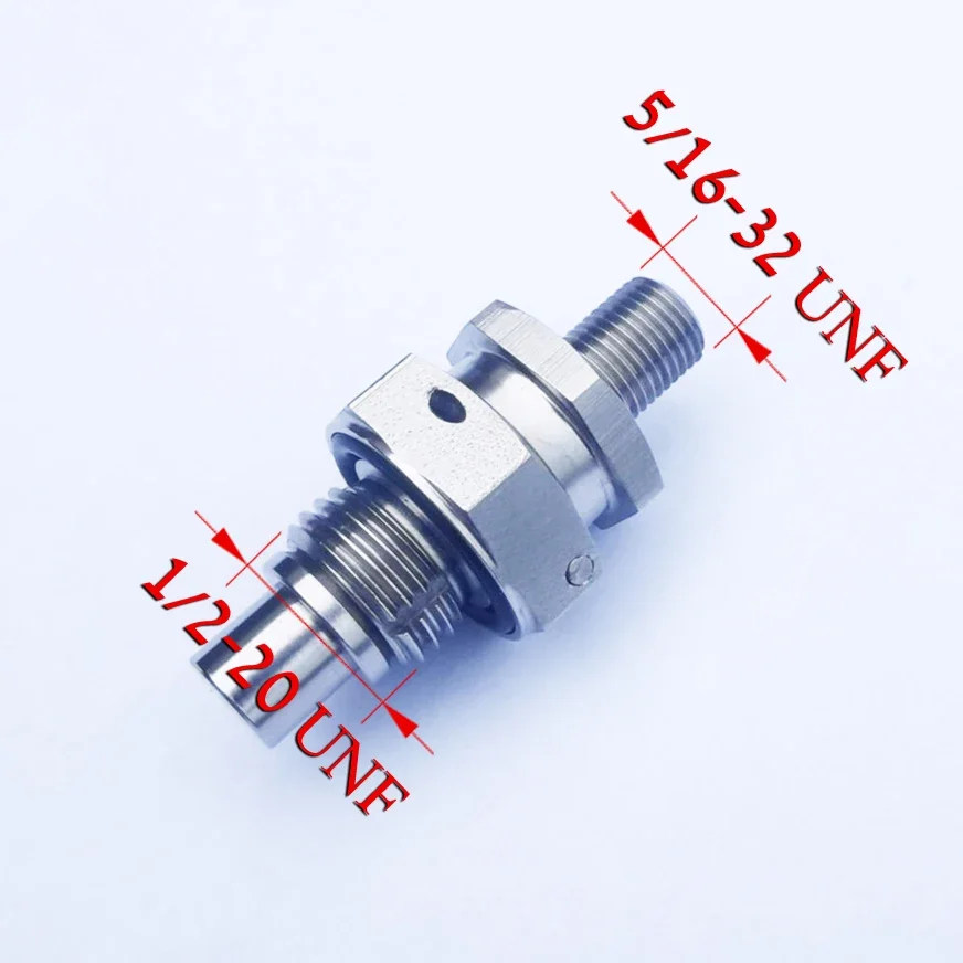 1pcs imported accum-ulator bla-dder inflation valve 5/16UNF8V1 replaces nitr-ogen noz-zle