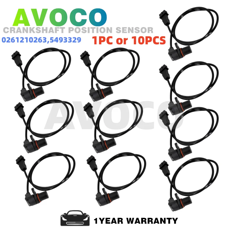 1PC or 10PCS Camshaft crankshaft position sensor For Chevrolet Optra Daewoo Leganza Suzuki Forenza Rodeo 0261210263 5433329