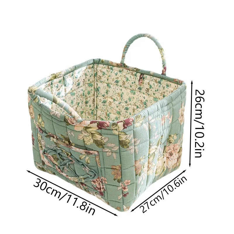 Portable and Stylish Woven Storage Basket for Home Organization and Decoration