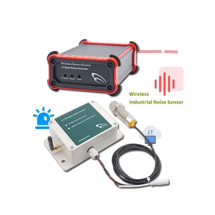 Wireless zigbee Noise Decibel Sound Sensor Detector Industrial Noise detection Sensor