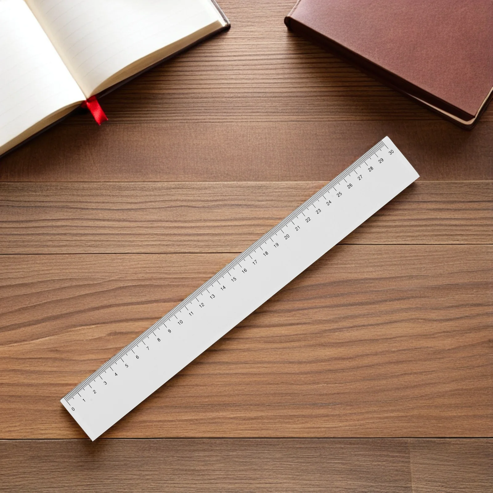 10pcs Plastic Straight Ruler Lightweight Transparent Measuring Tool For Math Geometry Drafting School Office Use Mini Ruler Set