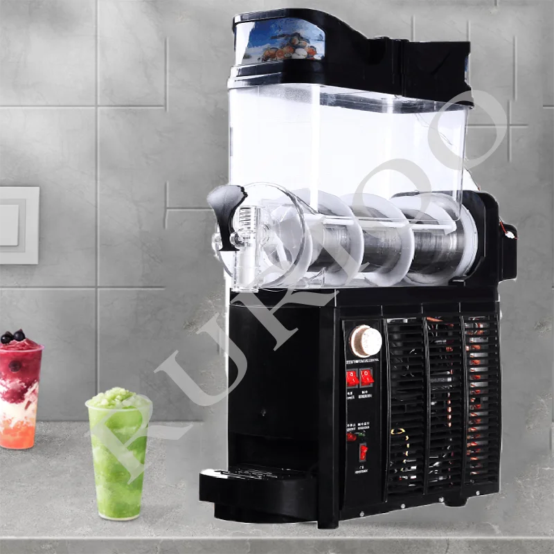 Multi Function Mini Commercial Frozen Drink Automation Motorized Stainless Steel Slush Machine for Hotels Use