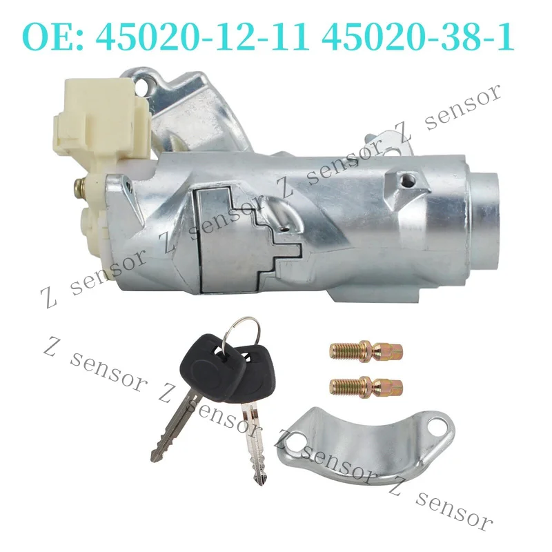 Z+ Ignition Switch Assembly W/ Keys Bracket For Toyota RAV4 1998-2000 Accessory