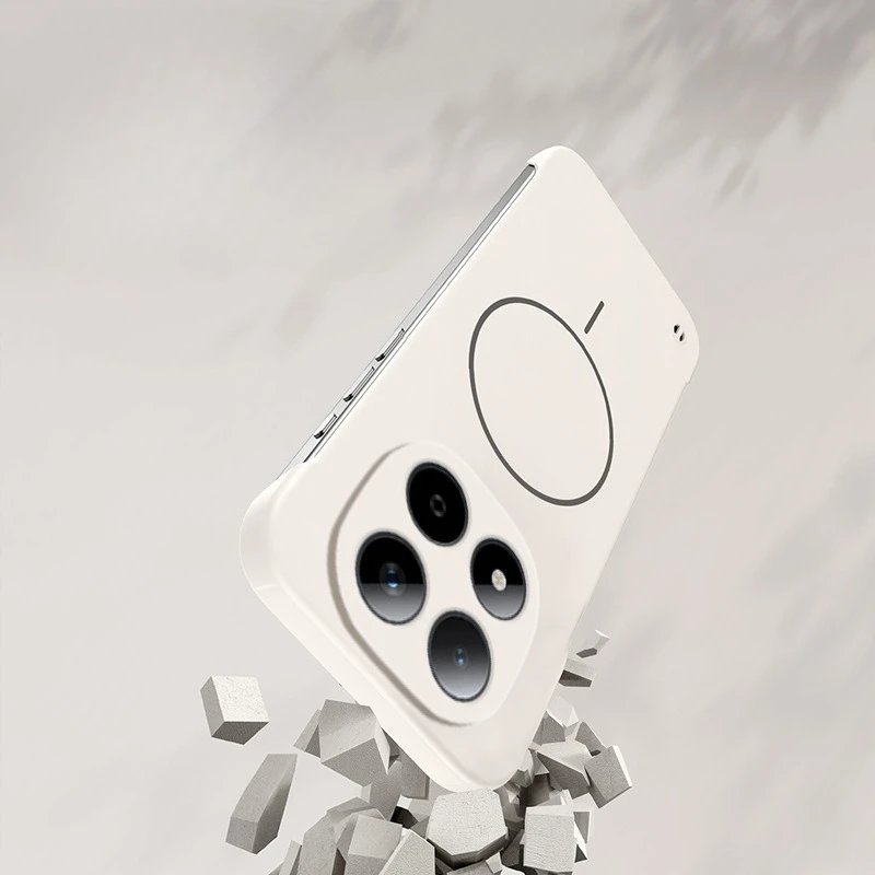 Ultra Thin Frameless Magnetic Case For Xiaomi Redmi Note 15 14 Pro Plus Note 13 5G Note 12Pro Magsafe Hard PC Matte Cover Shell