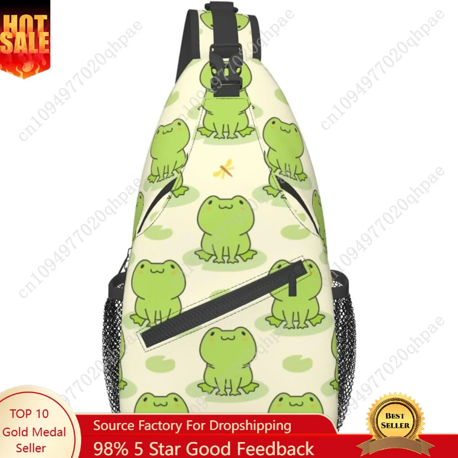 VOOHDDY Sling Bag For Women Men Travel Hiking Backpack Crossbody Shoulder Chest Bags Casual Daypack Sport