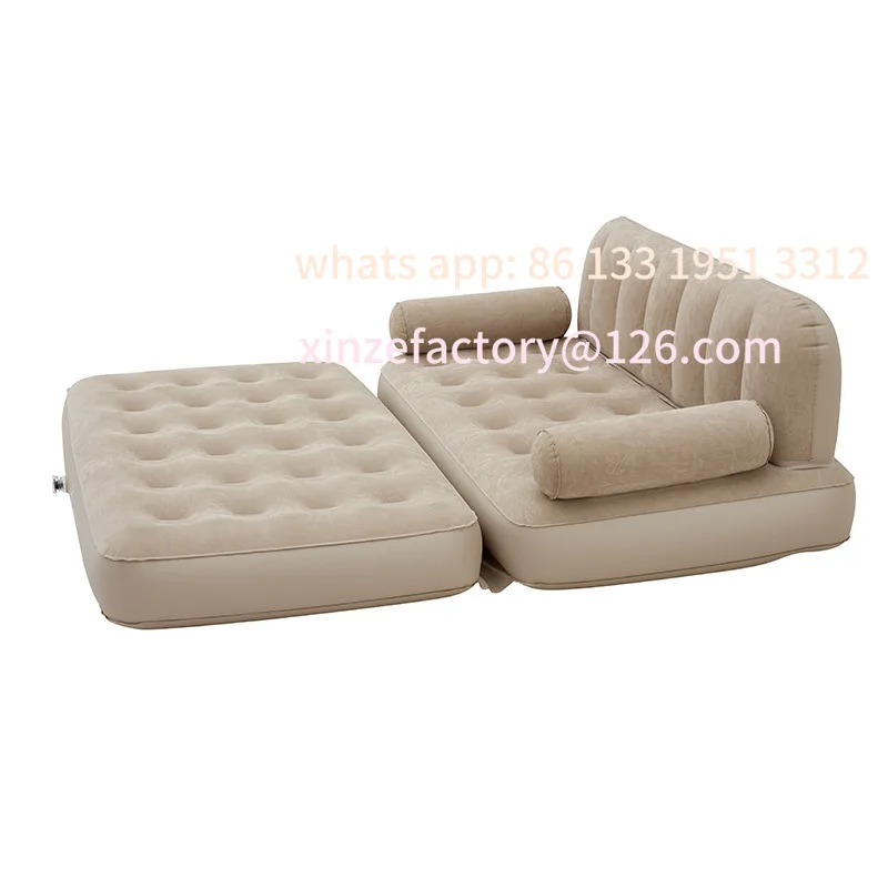 

Customizable outdoor automatic inflatable sofa camping air mattress bed folding household air mattress sleeping mattress inflata