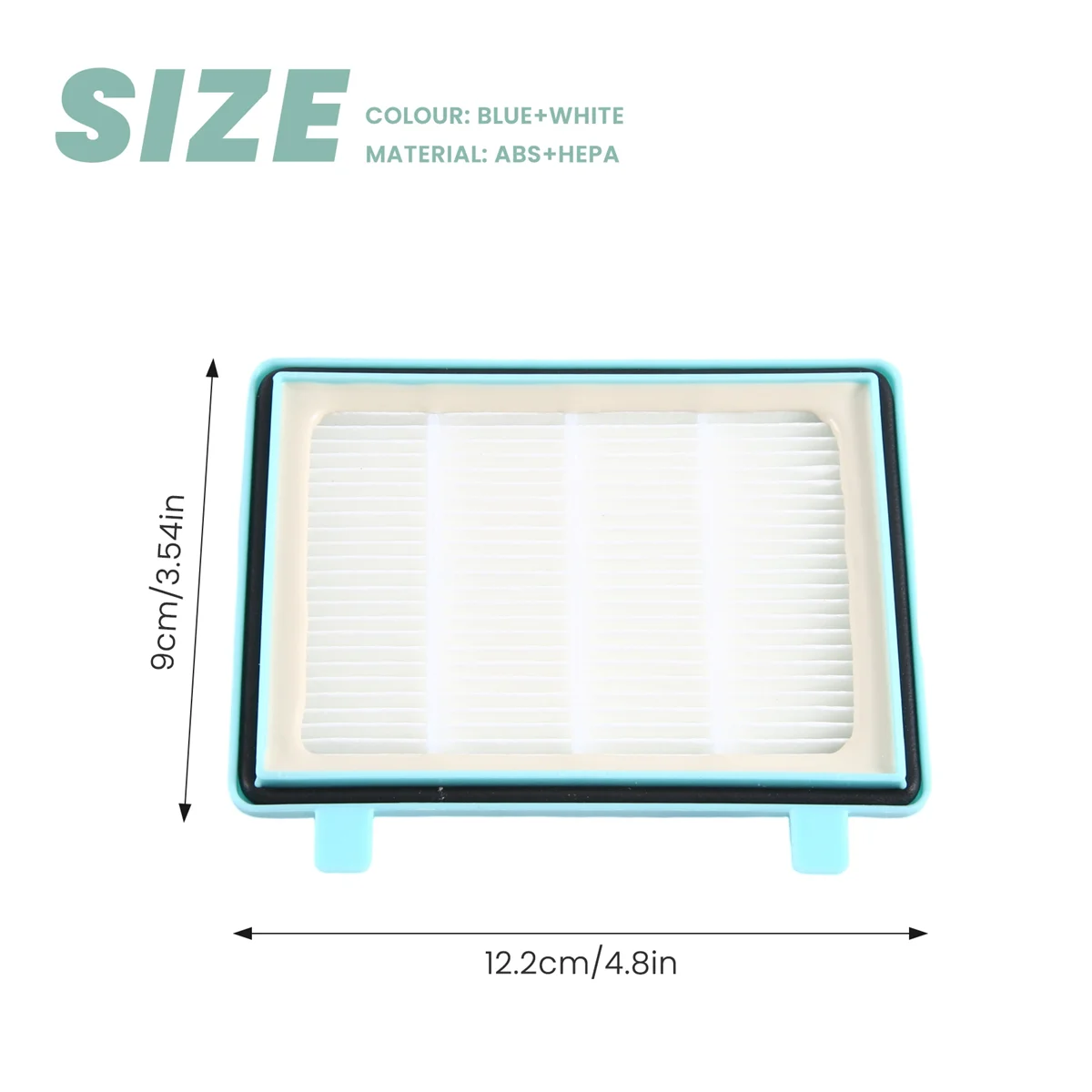 Filtro Hepa para aspiradora Philips FC5832 FC5835 FC5836 FC5982 FC5988 FC9350 FC9351 FC9352 FC9353, piezas de Robot