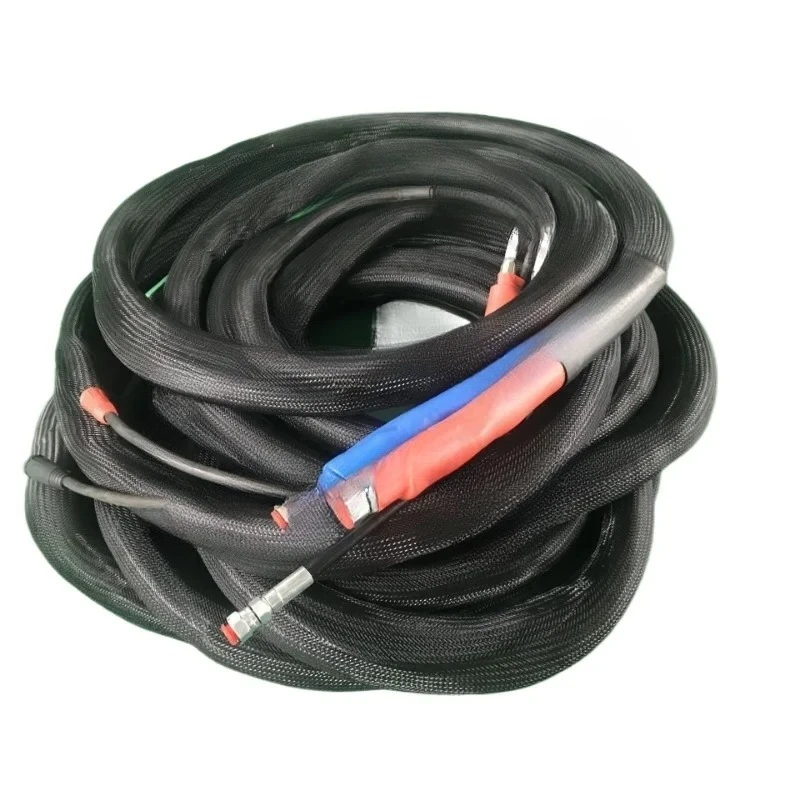 

Spray foam heated insulated hose, JIC5 JIC6 standard connectorGraco machine/reactor/drill