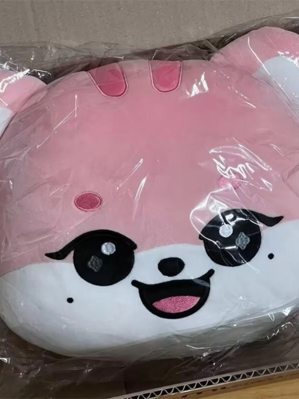 Zhang ng IVE VE Fla Big Face Pillow GAEUL YUJIN LIZ Cartoon Nap Pillow Plu Material Memory Foam Office Use
