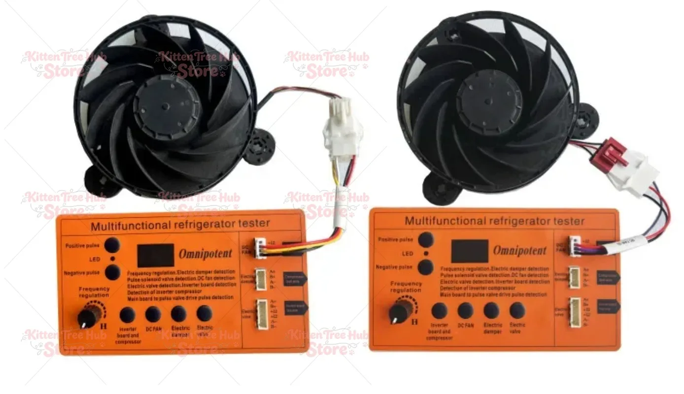 Variable Frequency Boards, Fans, Compressors, Dampers, and Electric Valves