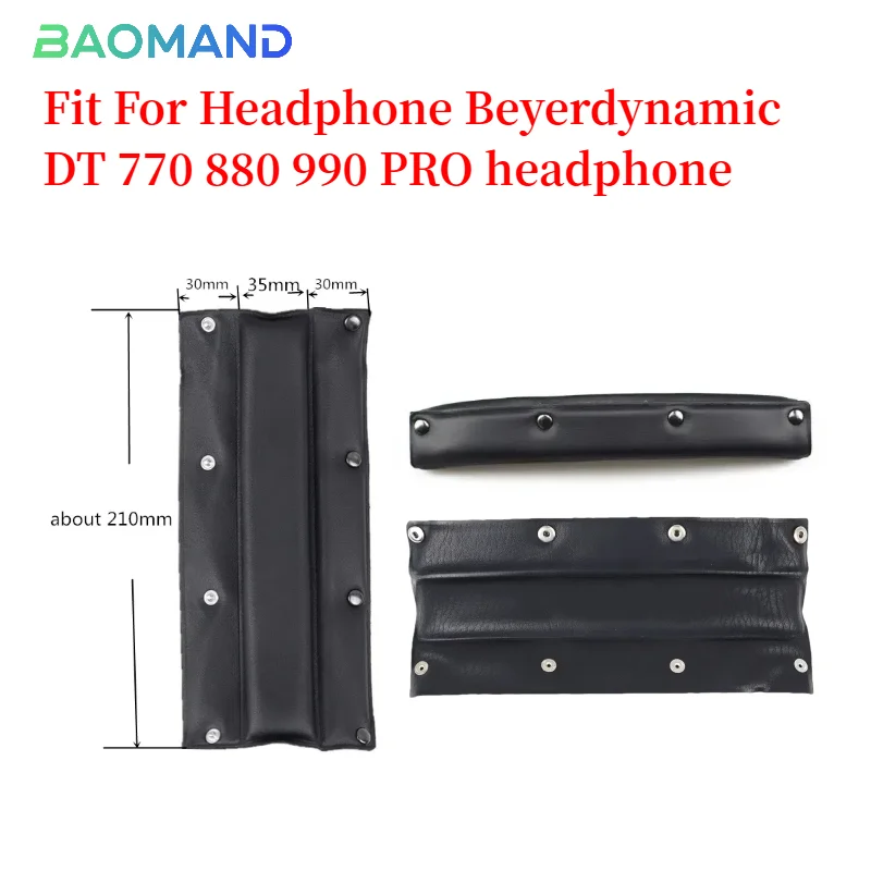 Reemplazo de 1 funda para diadema para auriculares Beyerdynamic DT 770 880 990 PRO, accesorios para auriculares, diadema protectora