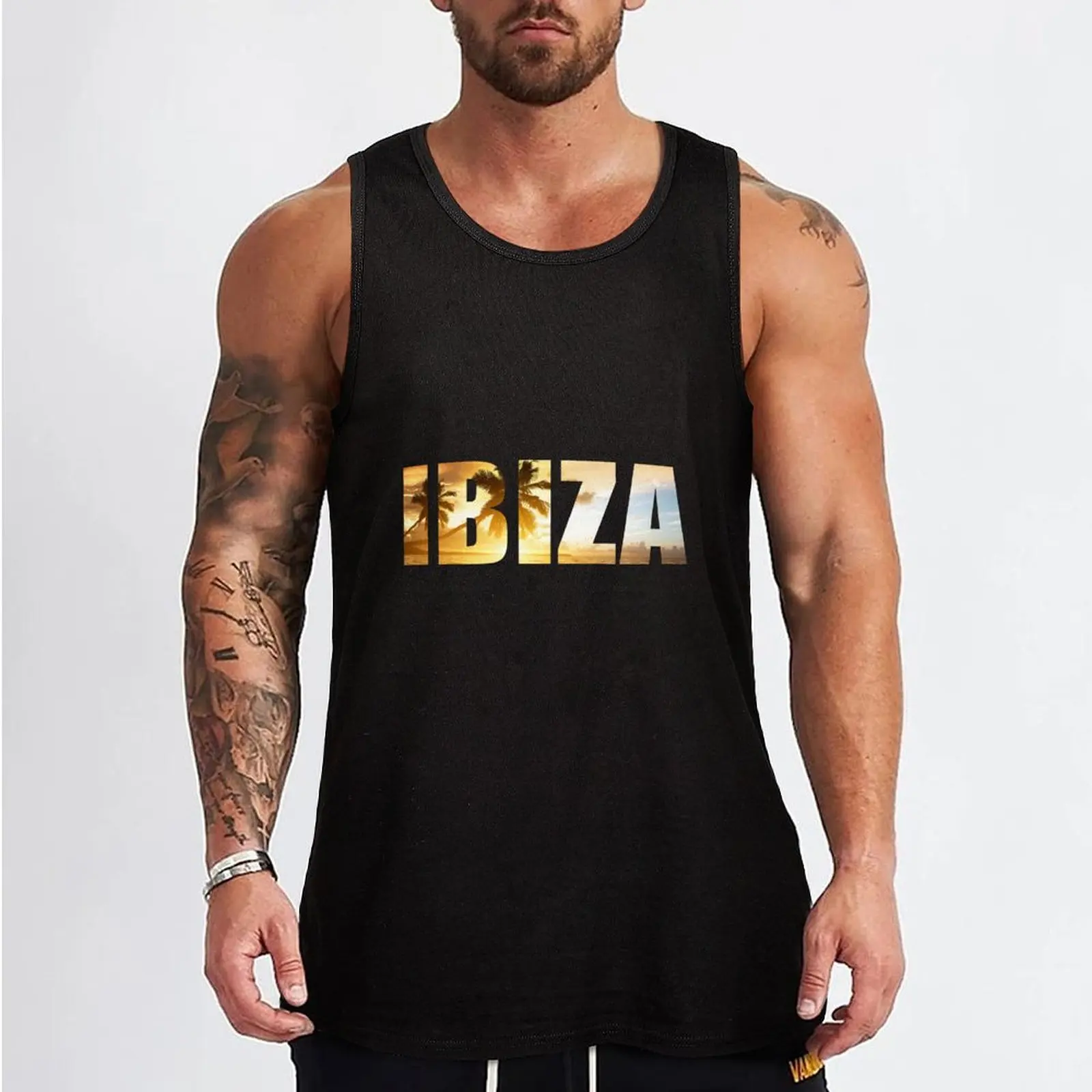 ibiza Tank Top Working vest anime top