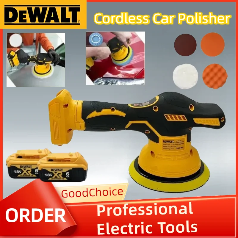 dewalt-wireless-electric-car-polisher-8-gears-adjustable-auto-waxing-sanding-sealing-glaze-cleaning-machine