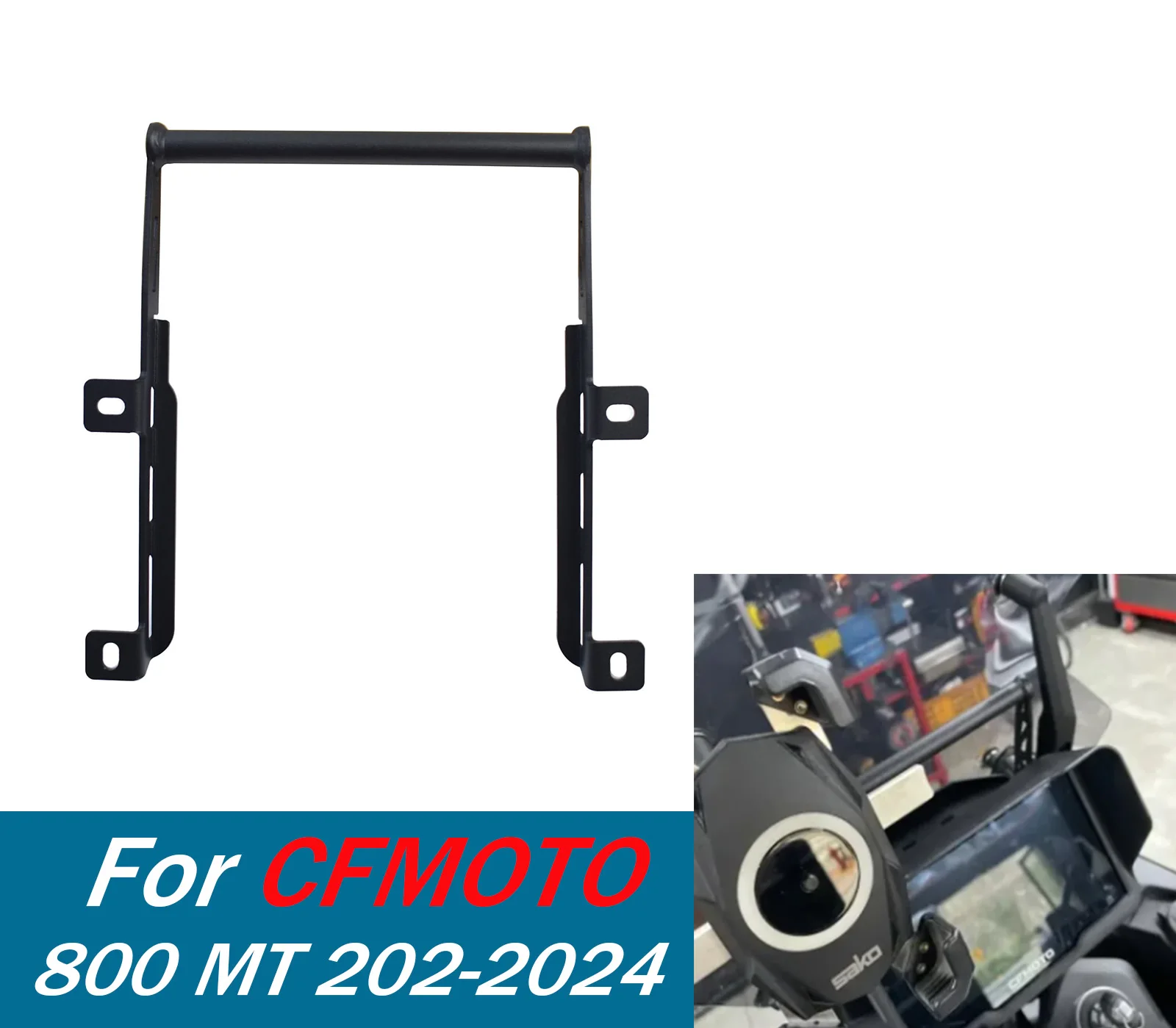 

Для CFMOTO 800 MT 202-2024 800MT модель держателя телефона подставка мотоцикл GPS навигационная пластина кронштейн аксессуары ﻿