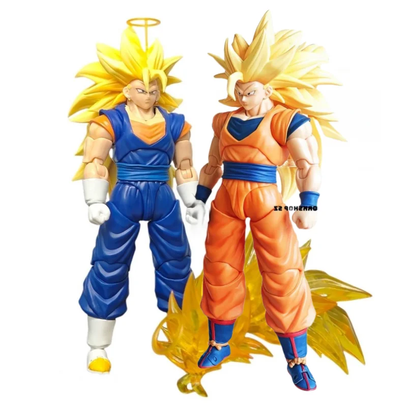 Neokong Dragon Ball Super Saiyan 3Goku SSJ3 Shf 1/12 Action Figure Goku Vegeta Collectible Handmade Body Aangepaste Toy Gift