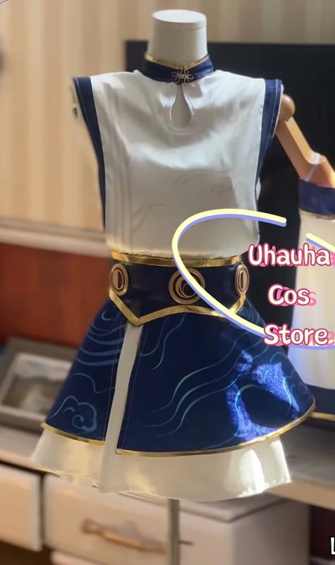 Iuno Daoxiangcun Collaboration Cosplay Game Wuthering Waves Costume{Uhauha Cos}Chinese-style Hanfu Short Skirt Women's Halloween
