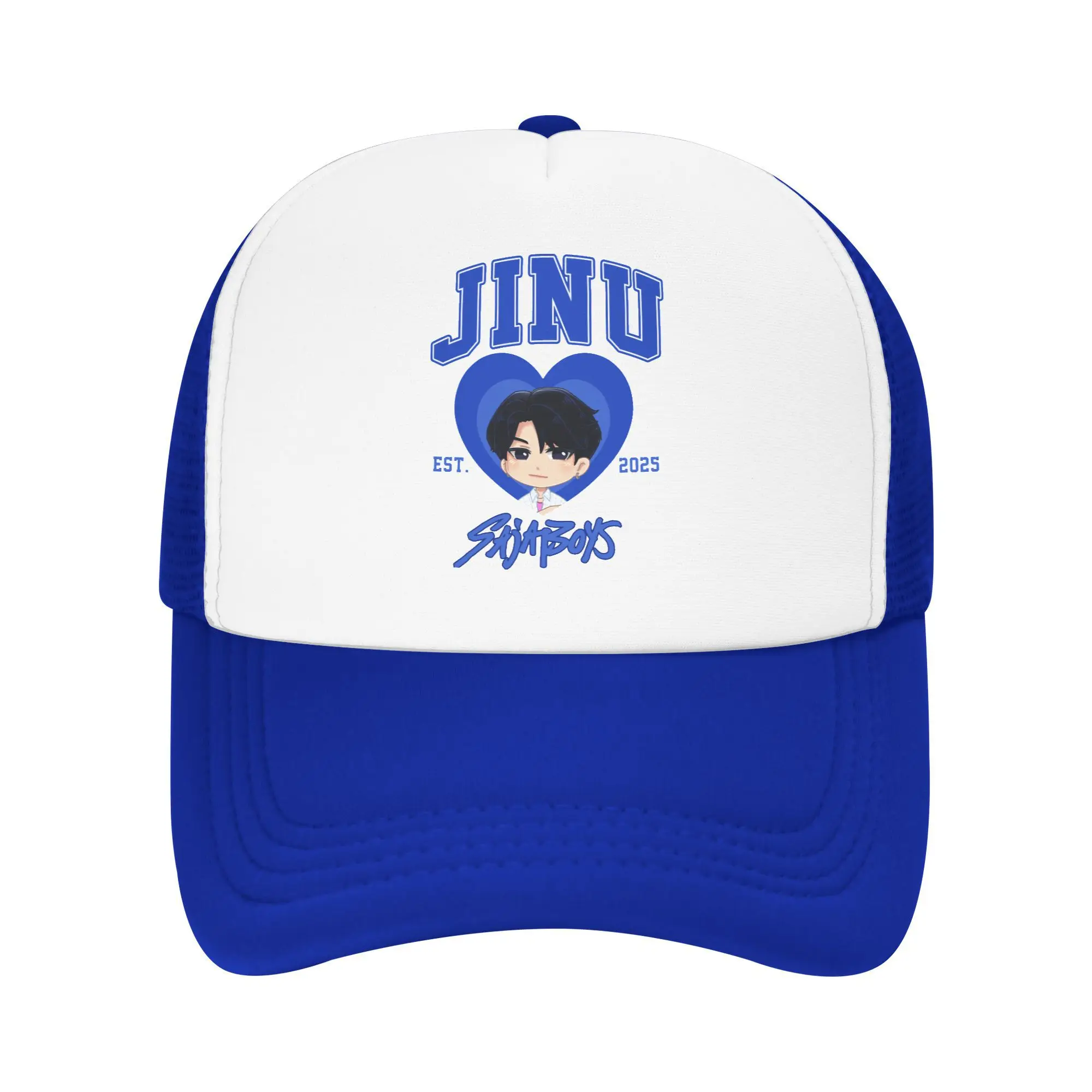 الكبار جينو KPop شيطان الصيادين ساجا بنين قبعات سائقي الشاحنات شبكة قبعات البيسبول Snapback قبعات قبعة قبعات للحماية من الشمس تنفس قبعة سائق الشاحنة الصيف