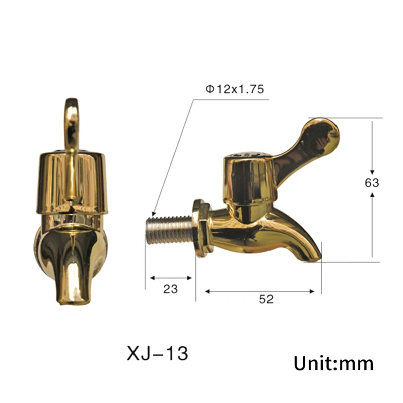Keran tangki air tong anggur 12MM dengan Filter kaca keran botol anggur katup anggur Dispenser air keran sakelar bir