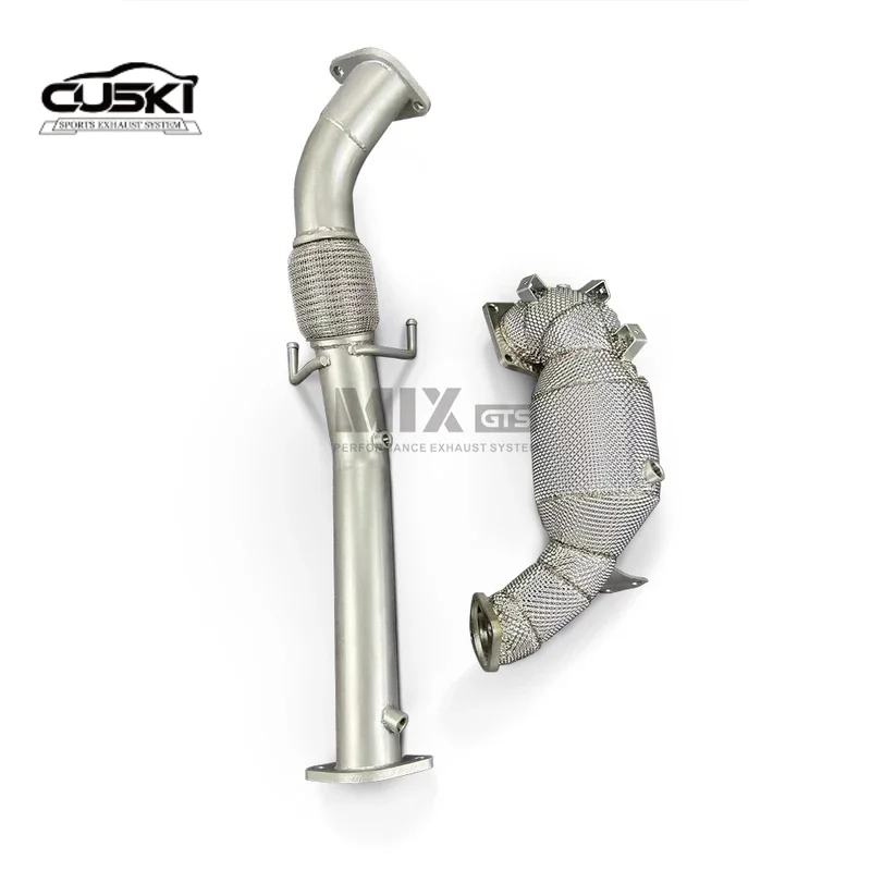 Pertains to Hyundai Elantra N 2.0T without Cat Exhaust Down Pipe Automotive Exhaust Modification Fittings,Increased power