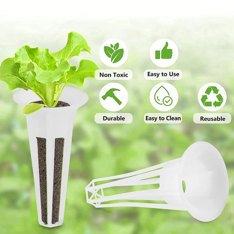 ABRE-90 remplacement Pack Grow Paniers, cadres Pod Paniers Hydroponique, Durable Plante En Plastique Lauren Beaucoup