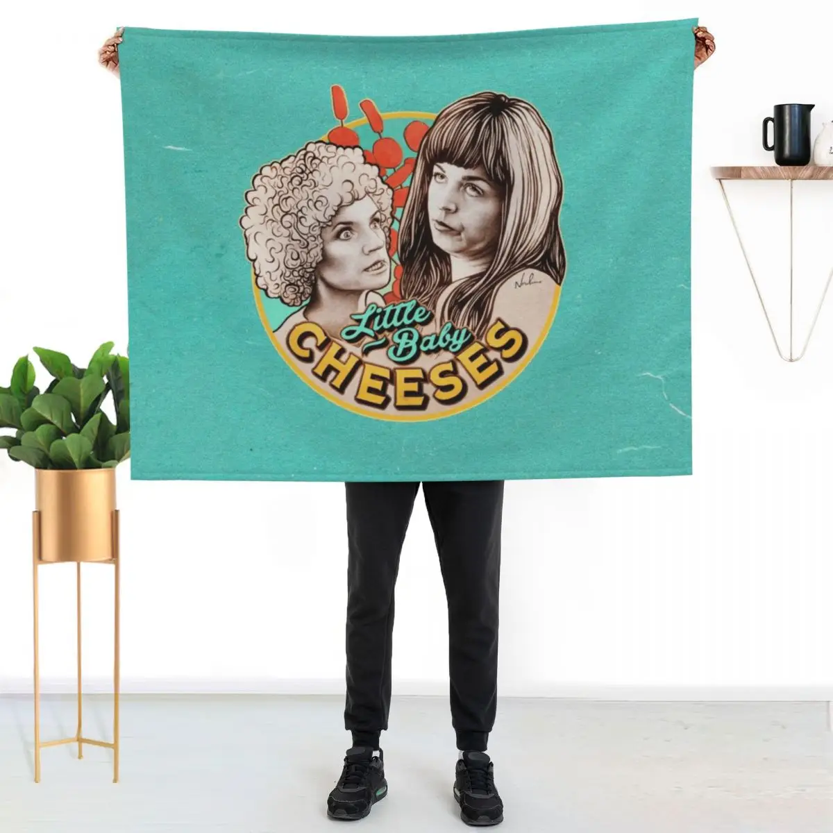 LITTLE BABY CHEESES Throw Blanket Thin Furry Hairys Summer Beach Luxury St Blankets