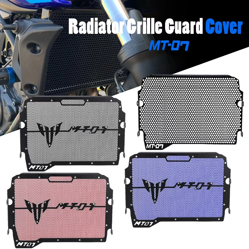 

Решетка радиатора мотоцикла, защитная решетка, аксессуары для Yamaha MT07 MT-07 FZ07 FZ 07 YZFR7 R7 2014 ~ 2025 2024 2023