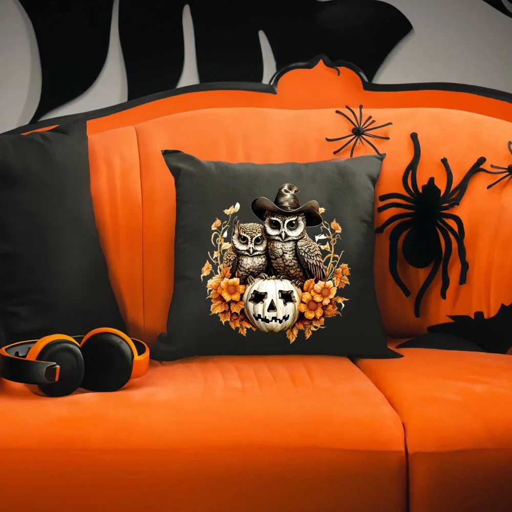 Hallowe 'en-themed Joy Pumpkin Hot Transfer Hot Paint Sticker DIY Hot Transfer sticker hand-ironing clothing accessories